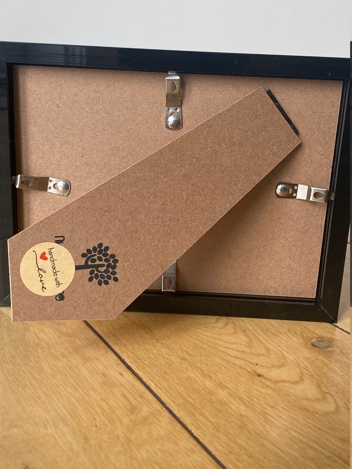 Personalised Mum Pebble Picture, Unique Pebble Art for Mom, Mother's Day Pebble Art, Mother's Day Birthday Gift, Mother and Daughter Gift